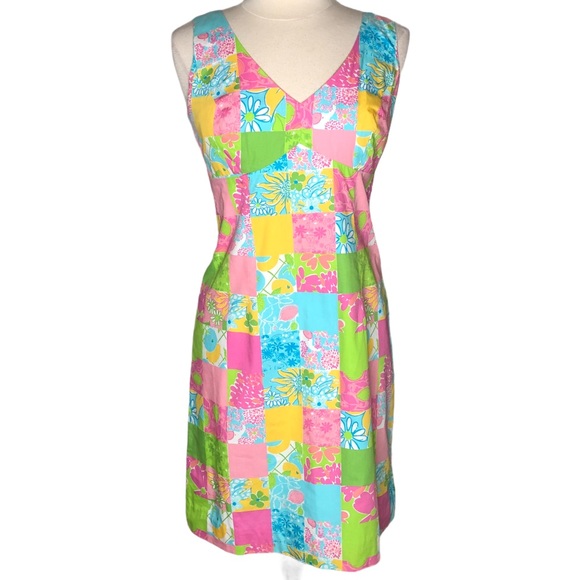 Lilly Pulitzer Dresses & Skirts - Lilly Pulitzer Vintage White Label Dress Sz 8